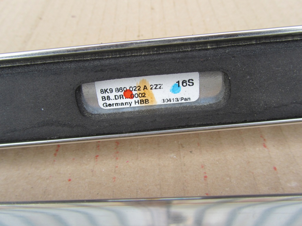 Рейлинги кровельные audi a4 b8 avant универсал 08-15r хром комплект Недорого