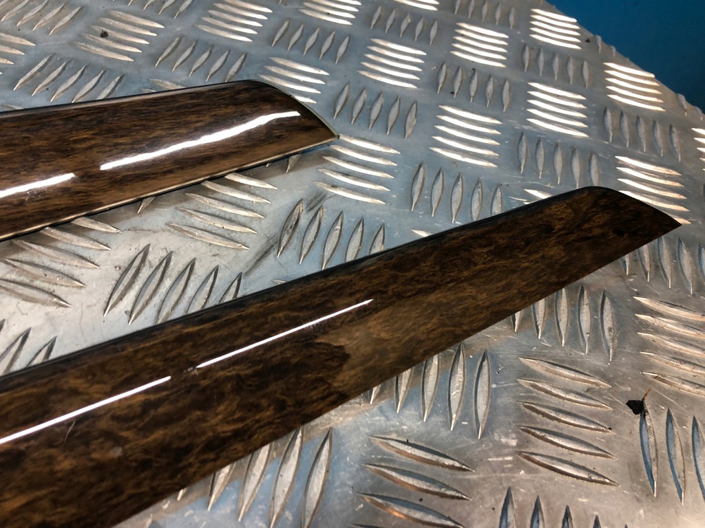 фото №12, Mercedes w204 drewno декори накладки декоративні комплект