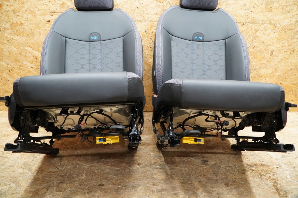 фото №12, Сиденье сиденья заднее сиденье салон обивка niebieska nić mini countryman u25 25r