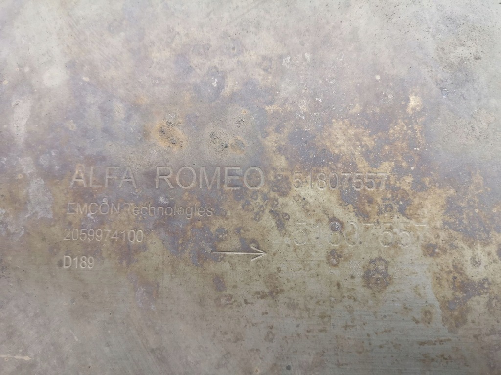 фото №6, Alfa romeo giulietta 2011 гаситель kompletny