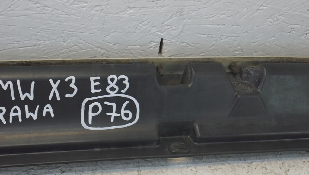 фото №13, Порог молдинг порог правая bmw x3 e83 3401010