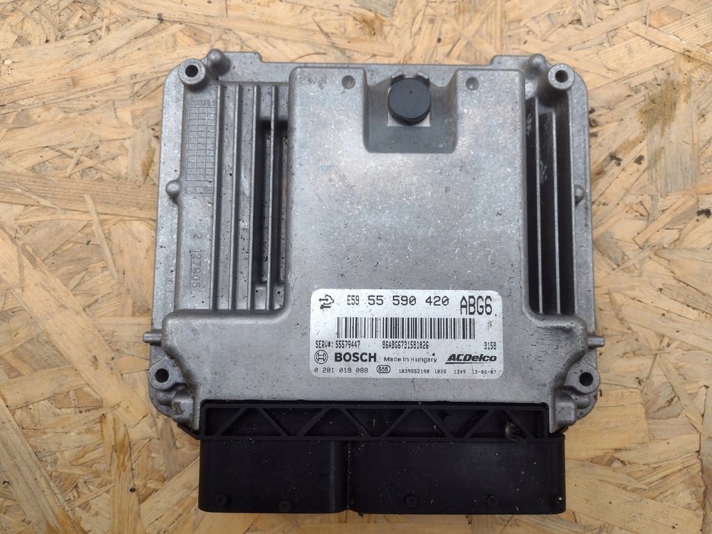 фото №1, Блок управления бортовой компьютер двигателя opel astra jgtc 2.0d