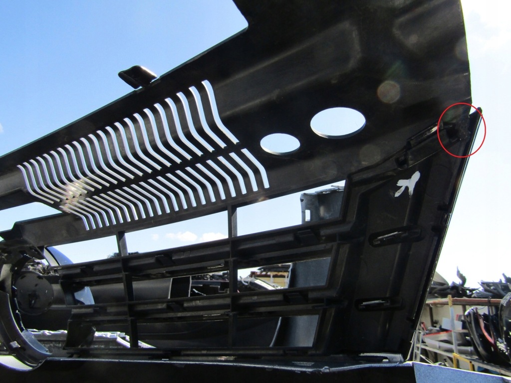 фото №12, Бампер перед передний vw sharan 2 ii 7n0 10-