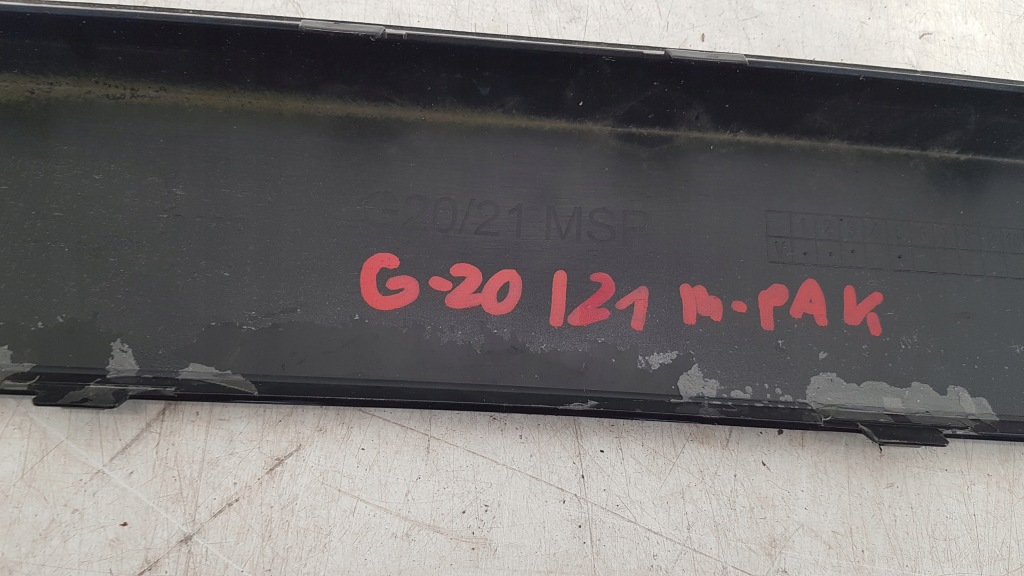 Bmw 3 g20 g21 m-pakiet спойлер диффузор бампера с Разборки