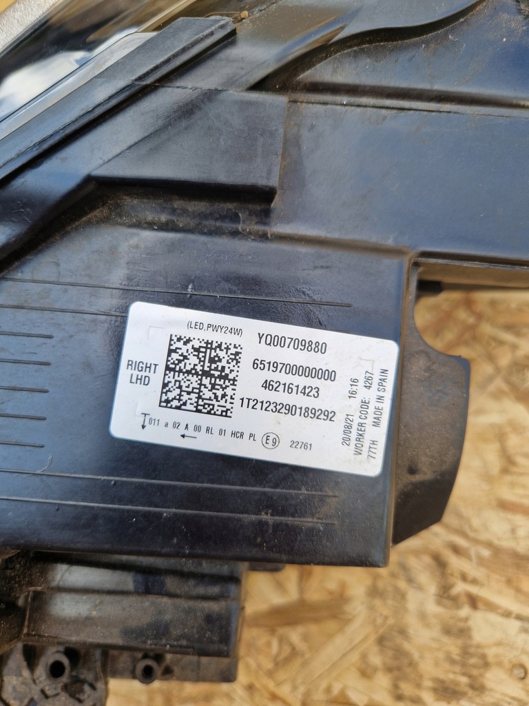 фото №5, Лампа права перед opel crossland x lift full led