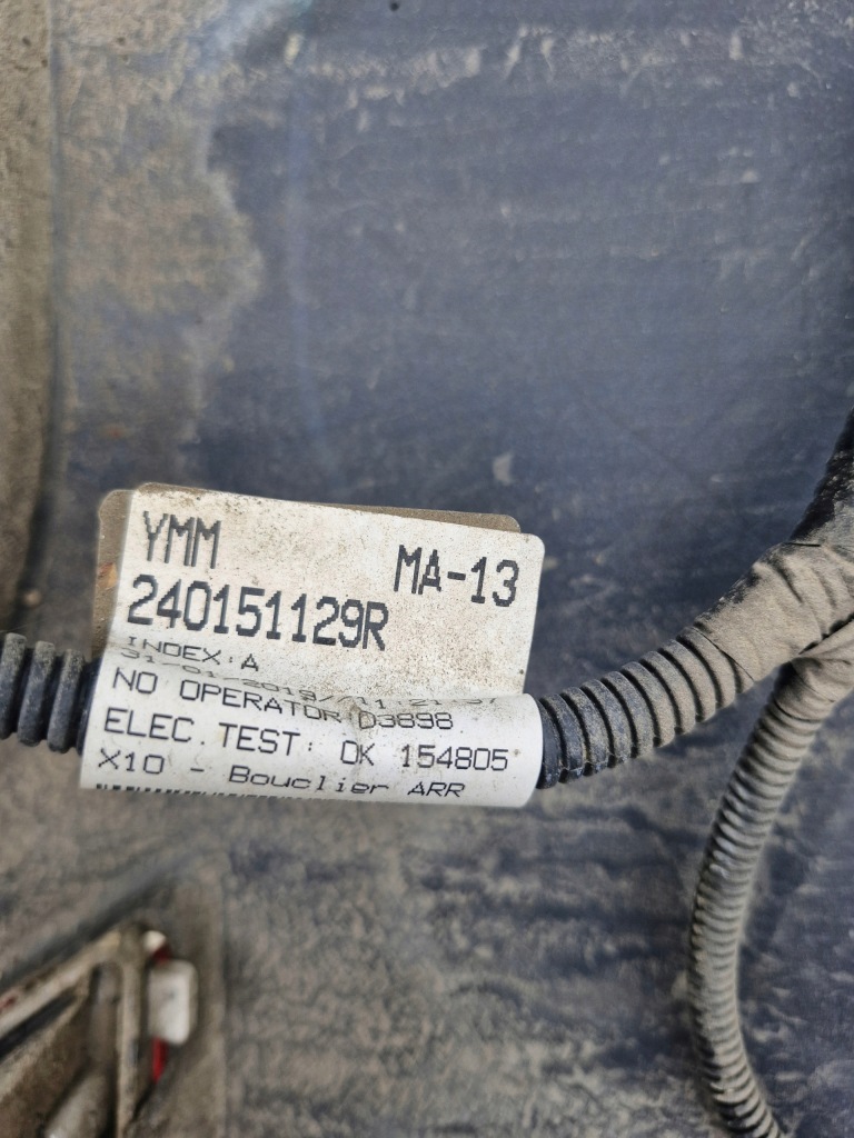 фото №1, 2540152129r джгут з датчиками pdc renault zoe 240151129r