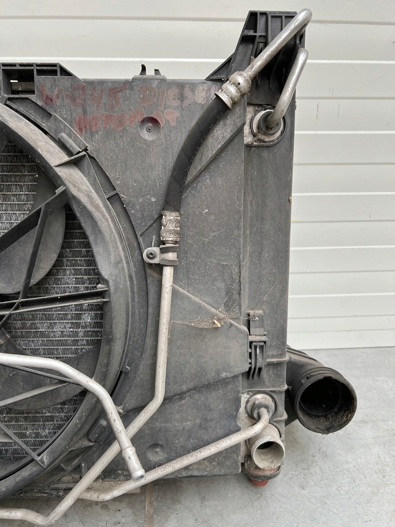 фото №13, Комплект радіатор радіатор mercedes b-klasa w245 дизель автоматична коробка передач