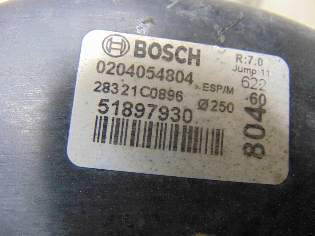 фото №6, Насос тормозная усилитель тормозов opel combo d 1.3 51897930