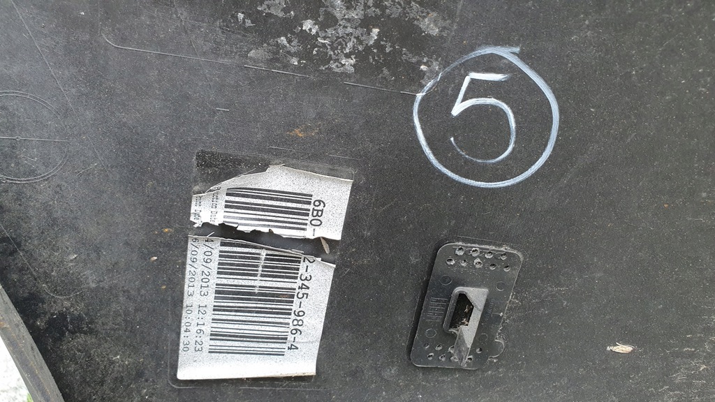 фото №8, Бампер volvo v40 ii 12- перед передний оригинал