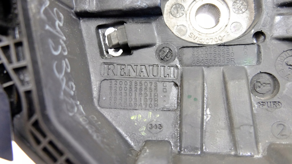 фото №11, Renault twingo ii воздуховод кожа 484009618r