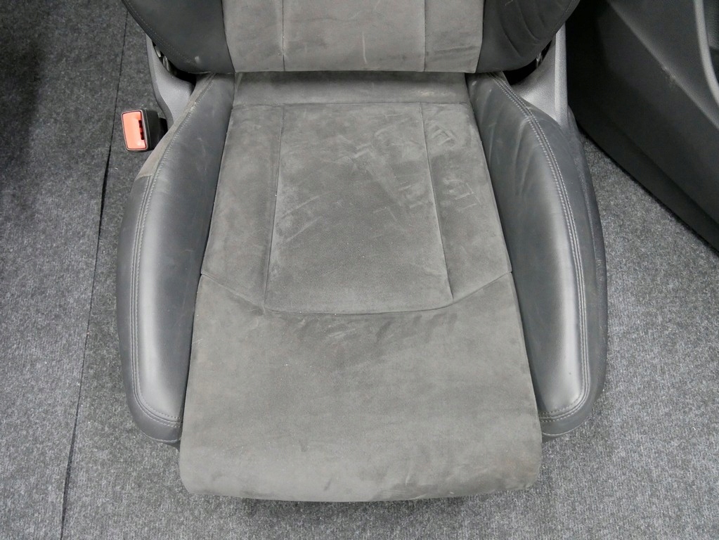 фото №7, Сиденья обшивки комплект кожа alcantara audi q7 4m