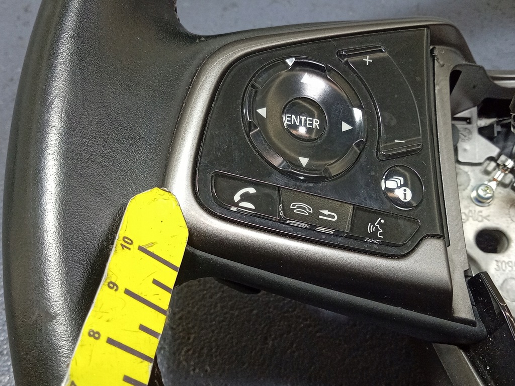 фото №7, Honda civic x воздуховод трёхспицевая кожа