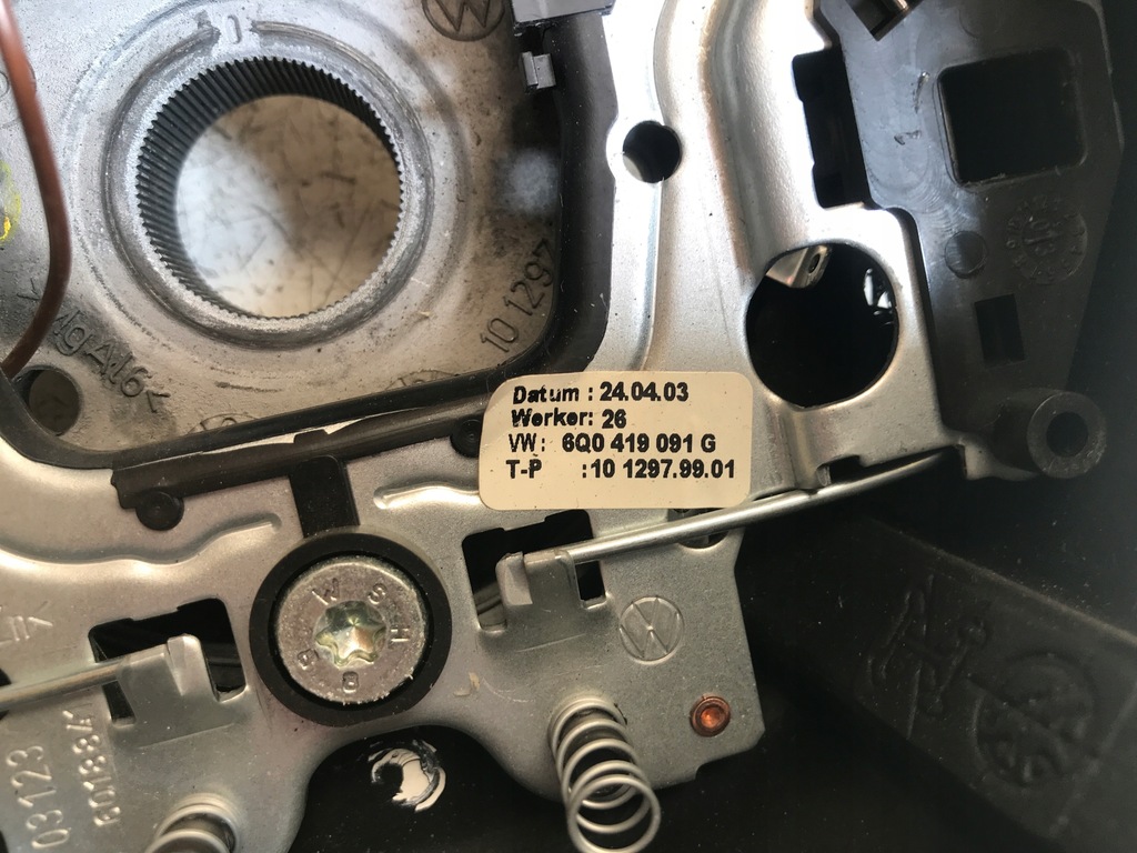 фото №7, Воздуховод vw polo iv 6q0419091g