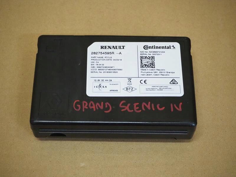 фото №1, Модуль навигации renault grand scenic iv megane iv