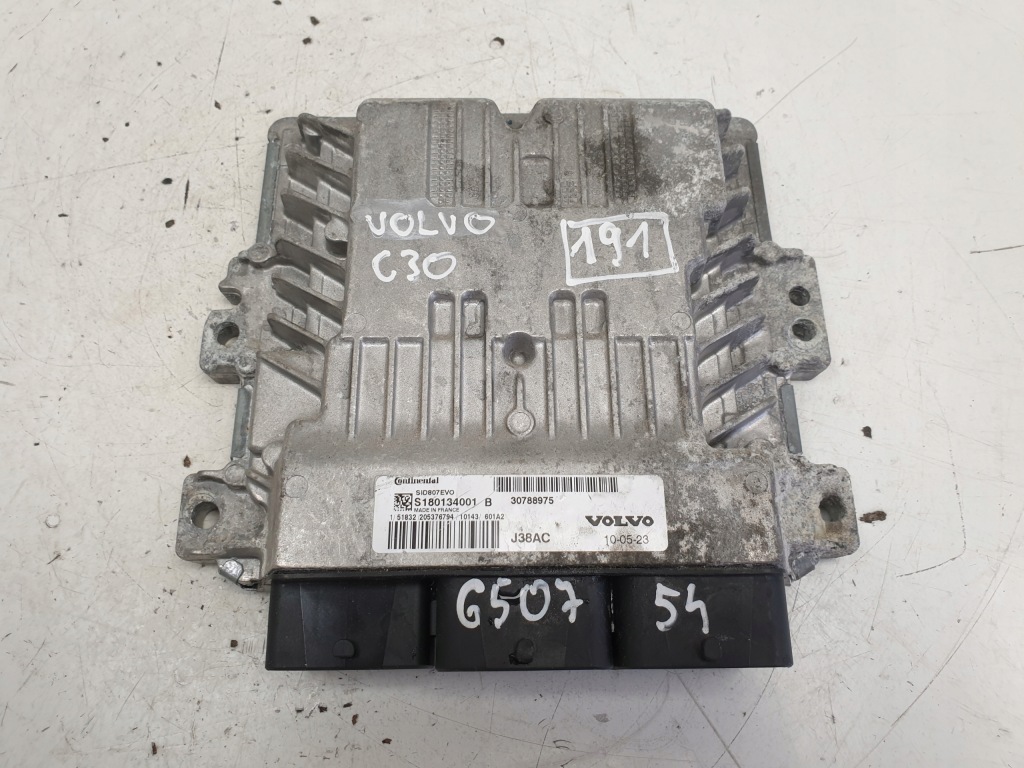 фото №1, Volvo s40 ii v50 1.6 d2 блок керування двигуна бортовий комп'ютер