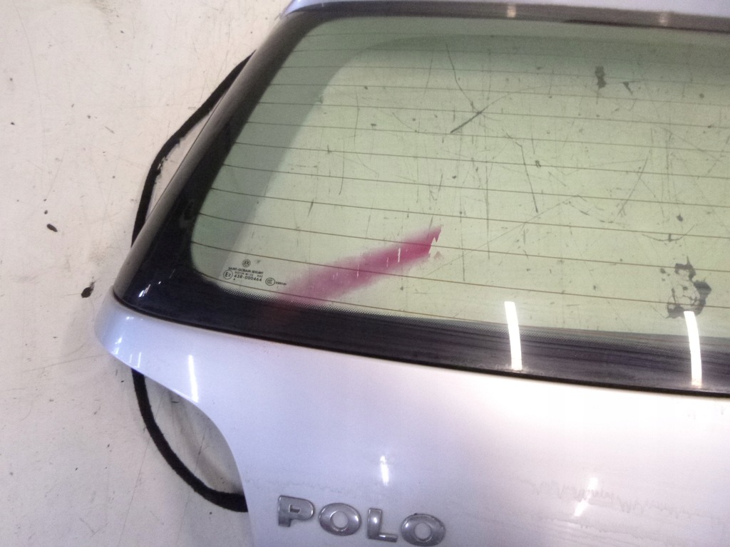 фото №7, Крышка багажника задняя vw polo 9n la7w 2004r.