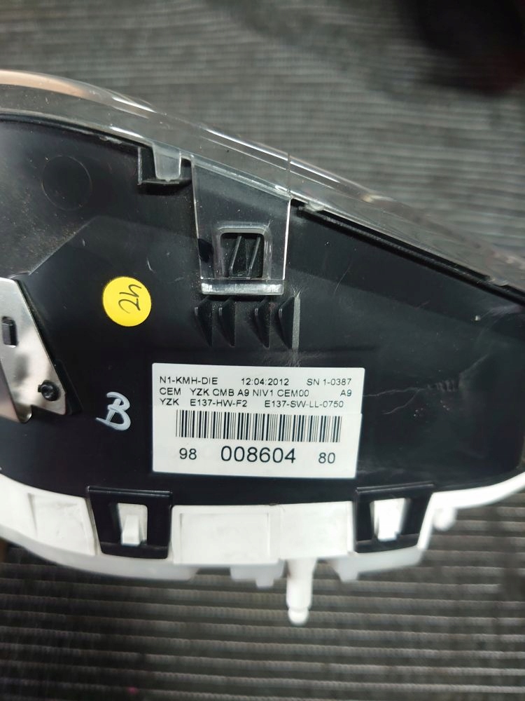 фото №6, Лічильник прилади peugeot 208 europa 1.4 hdi