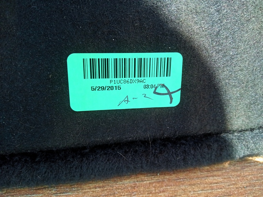 фото №10, Jeep cherokee kl liberty 13-18r полка багажника обшивка задняя