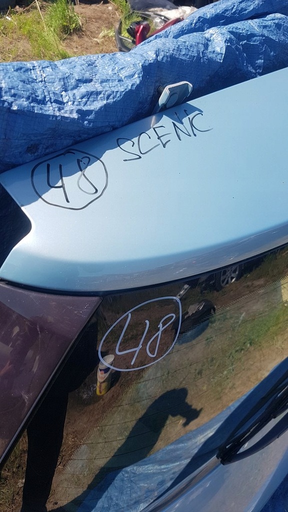 фото №4, Крышка багажника багажника renault scenic ii