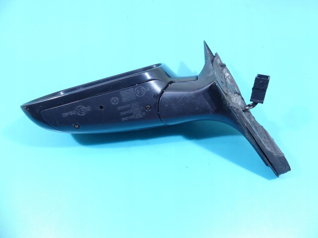 фото №9, Дзеркало ліва audi a3 8l 5 pin чорний lz9w europa