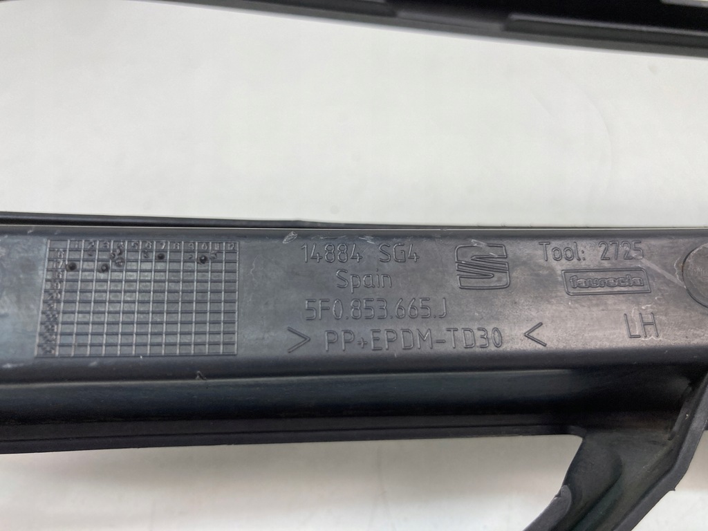 фото №8, Решётка бампера левая передняя seat leon iii 3 lift fr 5f0