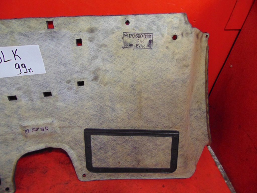 фото №6, Mercedes slk i r170 170 w170 96- обивка обшивка стены задний