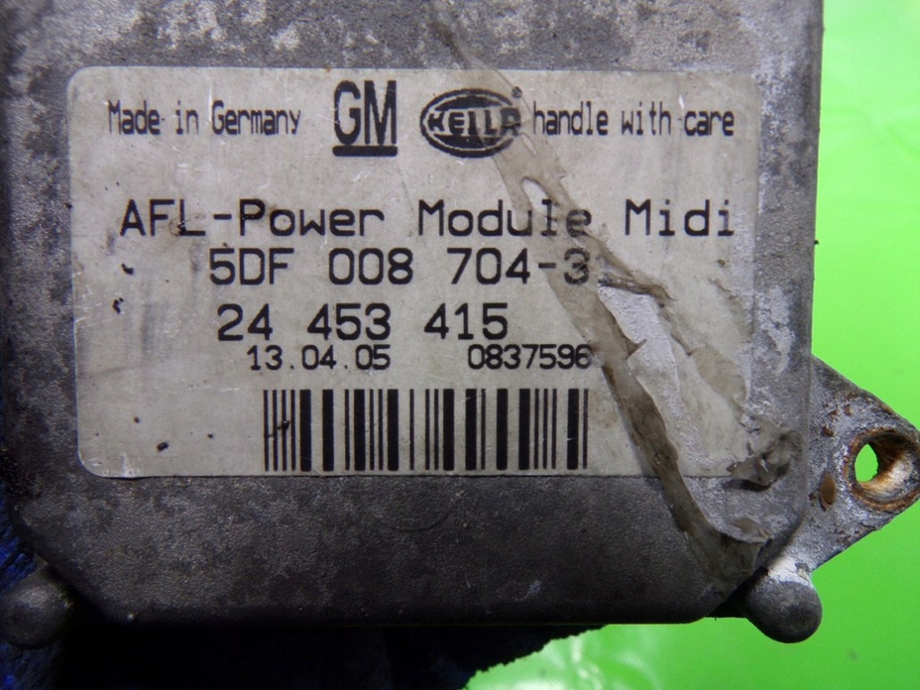 фото №5, Opel vectra c signum модуль поворота лампы фара ксенон 24453415