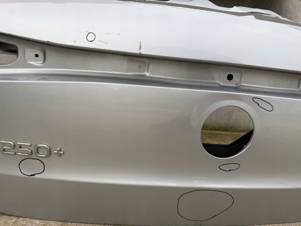 фото №11, Крышка багажника задняя задняя mercedes eqa w243 243