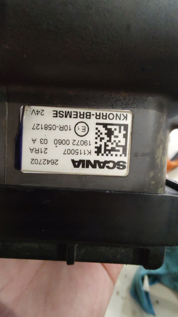 фото №3, Модулятор клапан ebs scania r s 2642702
