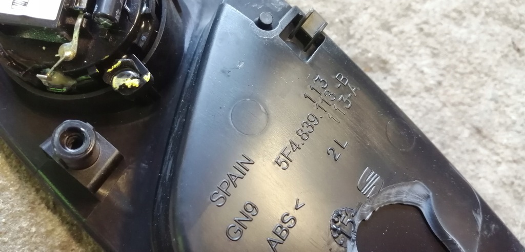 фото №3, Seat leon iii ручка левая задняя задняя