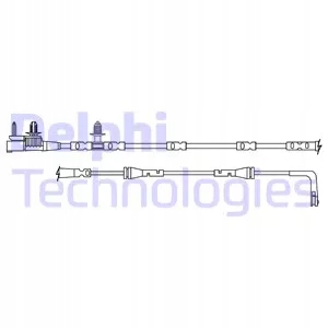 фото №1, Delphi lz0314 контакт попереджувальний, знос накладок гальмівних