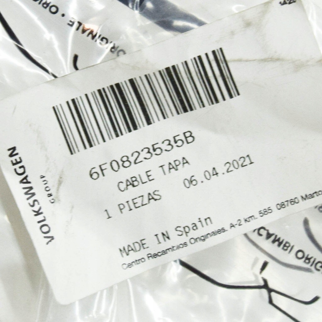 фото №7, Seat ibiza v kj1 передняя часть bonnet капот lock кабель 6f0823535b