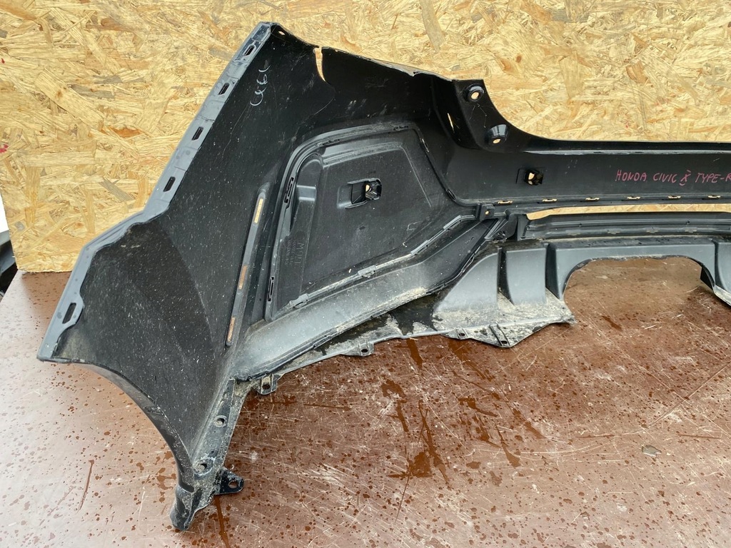 фото №11, Бампер задняя задний honda civic x r type накладка бампер спойлер