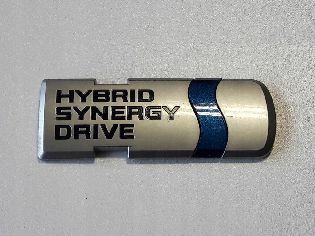 фото №1, Yaris iii hybrid synergy drive эмблема крышки задняя