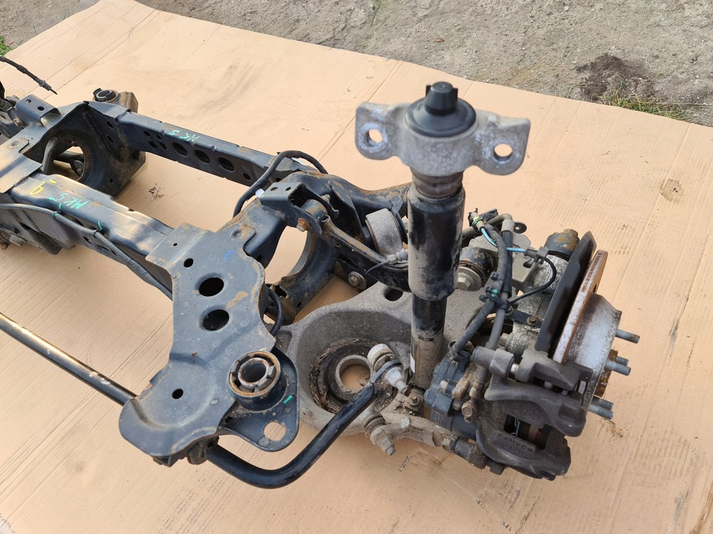 фото №4, Ford mondeo fusion mk5 підвіска задня підрамник oś