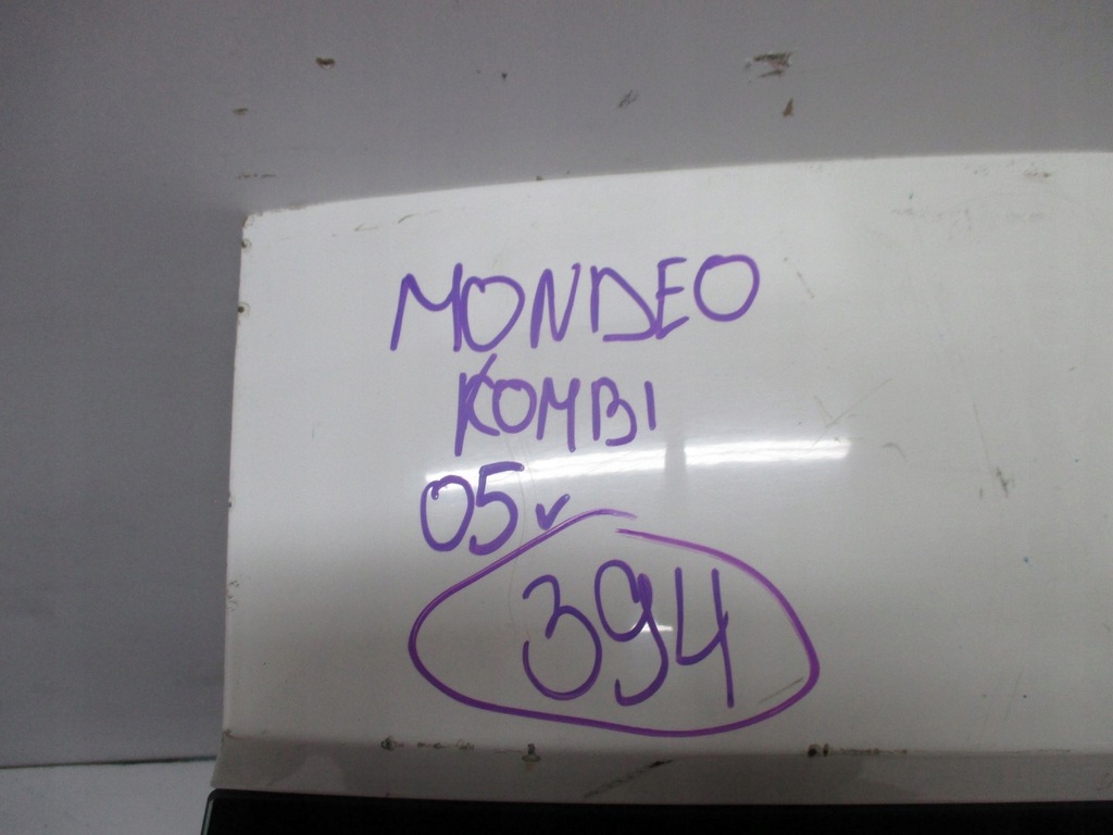 фото №5, Крышка багажника задняя ford mondeo mk3 kombi 05r