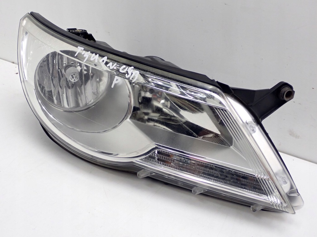 фото №14, Kompletny перед капот лампи бампер eur lc9x vw volkswagen tiguan i 5n0 09r