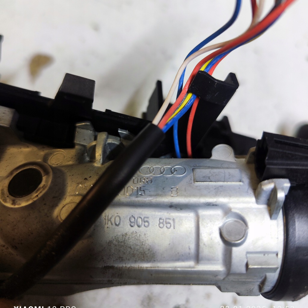 фото №5, Skoda superb iii замок запалювання ключ 1k0905851 1k0953527d