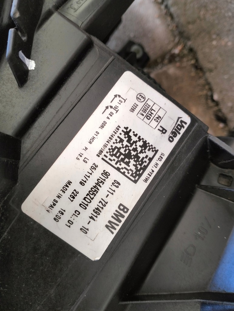 фото №6, Лампа лампи передня перед ліва права bmw 1 f40