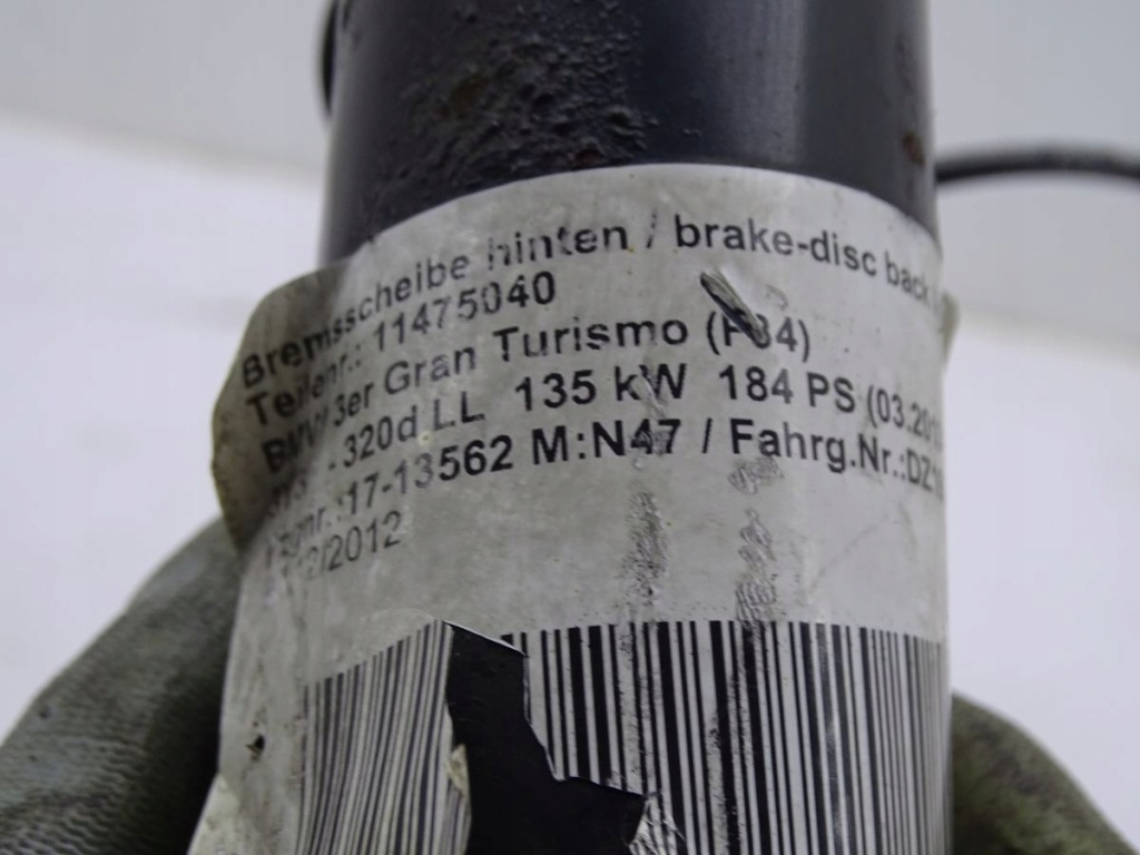 Купить Bmw 3 f34 gt gran tourismo 12-21 амортизатор задняя vdc оригинал 4088987