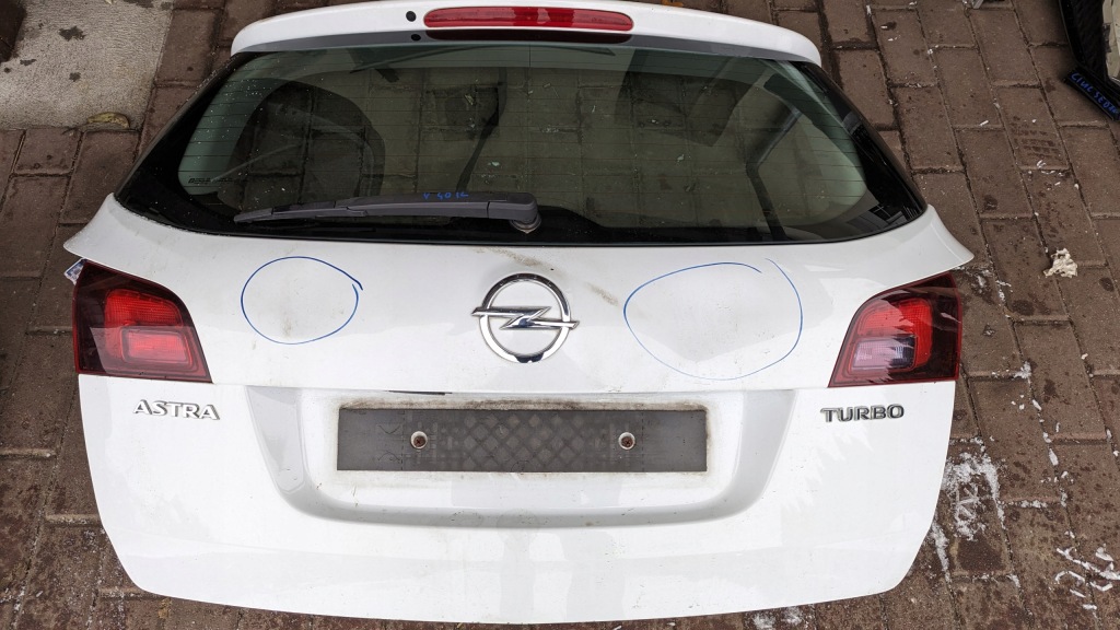 фото №1, Кришка багажника задня задня opel astra j kombi y40r