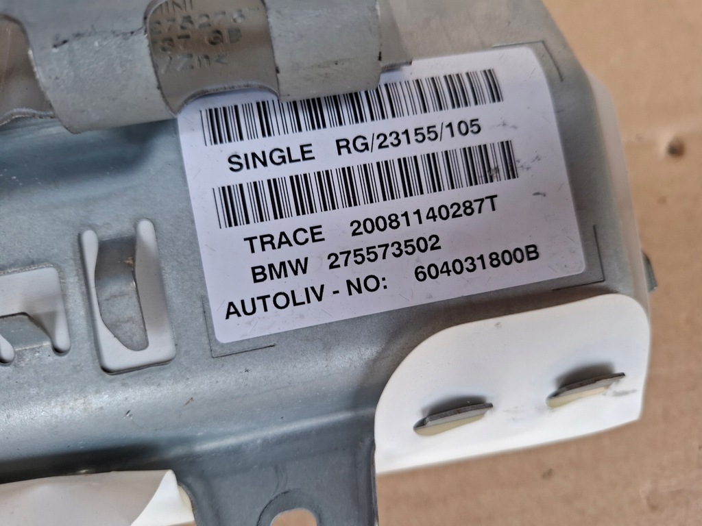 фото №3, Mini r56 подушка подушка безпеки пасажира 275573502