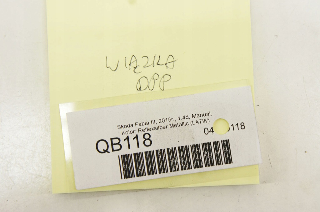 фото №6, Qb118 skoda fabia iii жгут дверь правый перед 6v0971121b