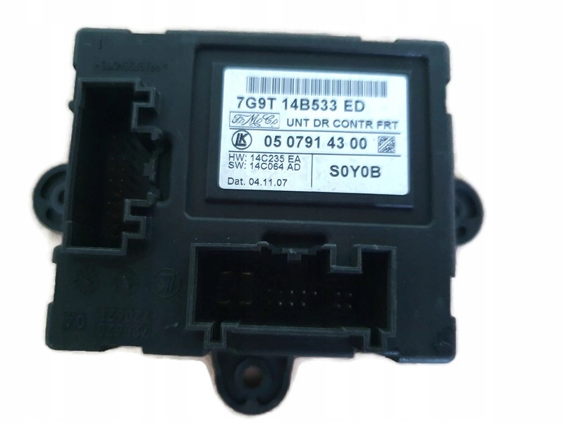 фото №1, Блок керування модуль двері лівий перед ford mondeo mk4