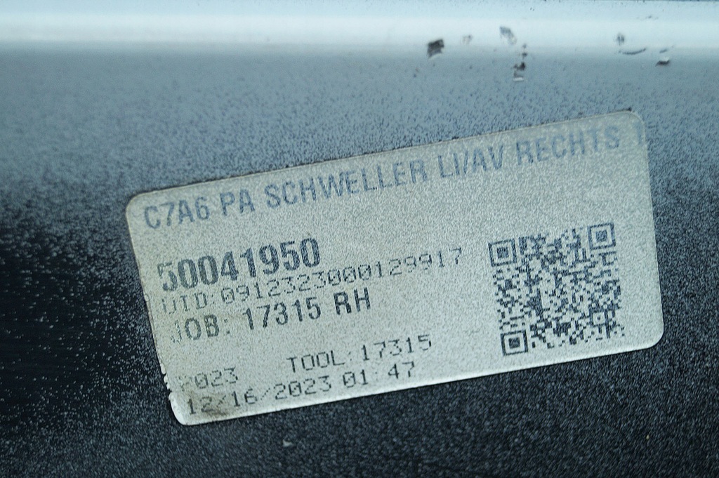 фото №9, Молдинг порог правая audi a6 c7 lift