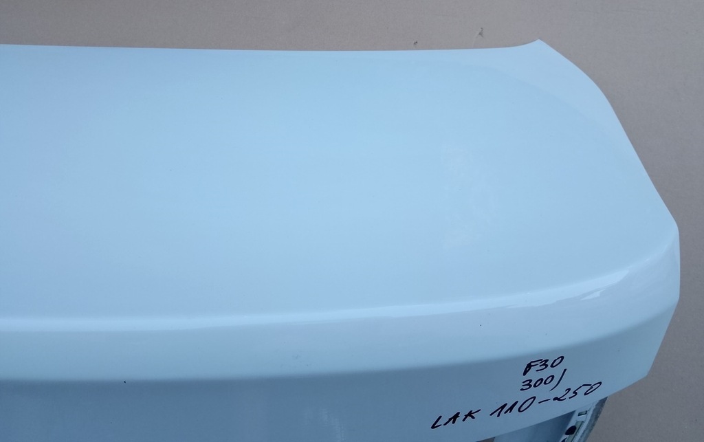 фото №9, Bmw f30 крышка багажника alpinweiss