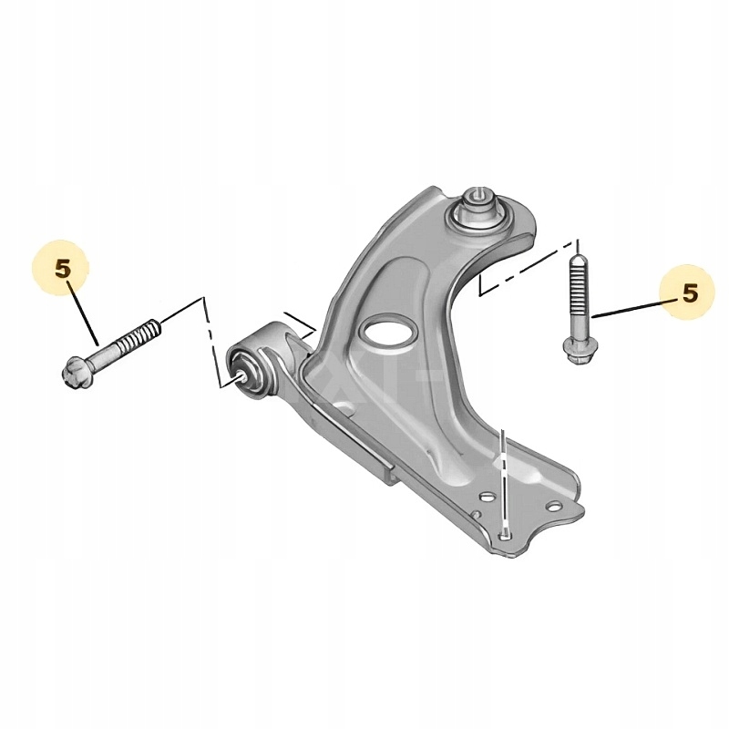 фото №1, Болт рычага передний opel astra l #7182