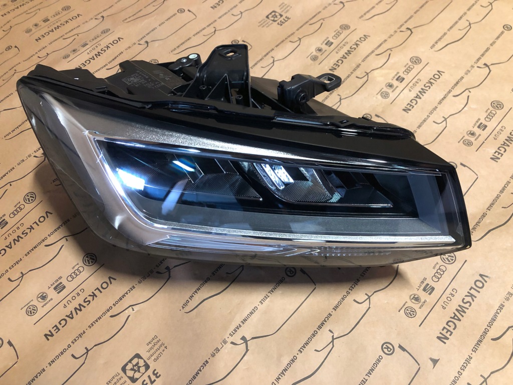 фото №1, Audi q2 81a lift лампа led права nowa orginał 81a941012 a 2022r