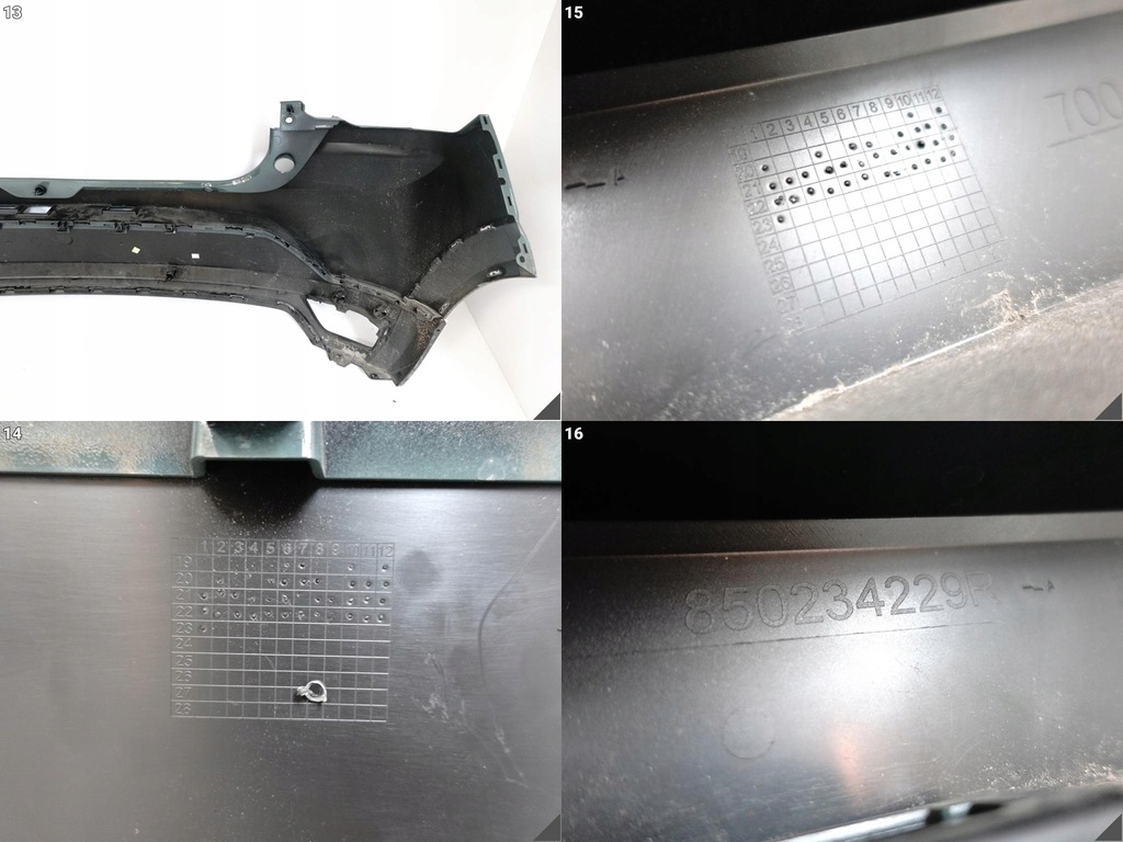 фото №14, Dacia sandero stepway iii 3 20- бампер бампер + спойлер задняя 6xpdc