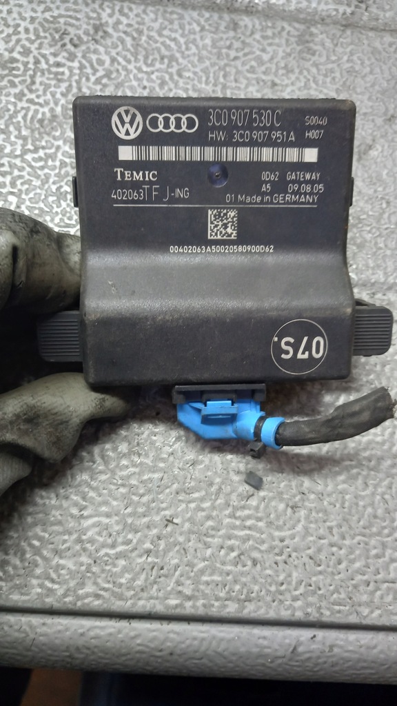 фото №1, Модуль комфорту vw passat 3c0907530c